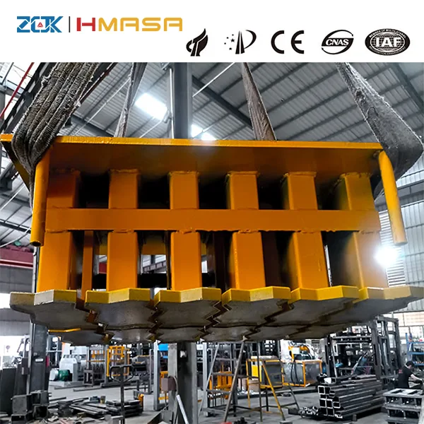 Stampo per mattoni permeabile